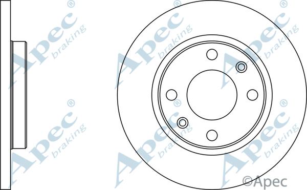 APEC DSK290 - Disque de frein cwaw.fr