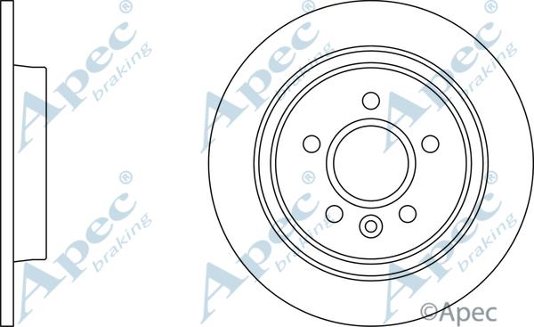 APEC DSK2983 - Disque de frein cwaw.fr