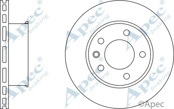 APEC DSK2934 - Disque de frein cwaw.fr