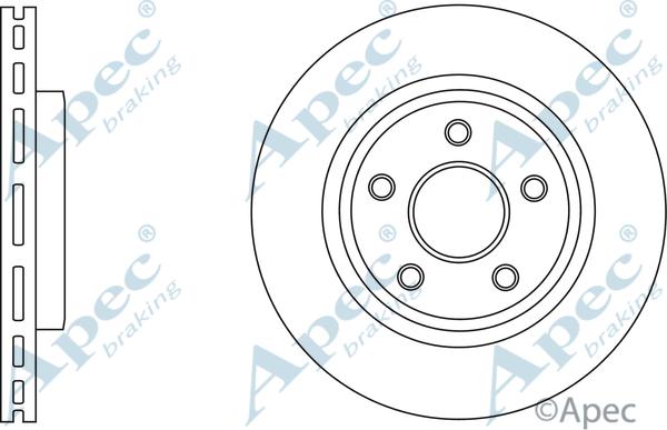 APEC DSK2936 - Disque de frein cwaw.fr