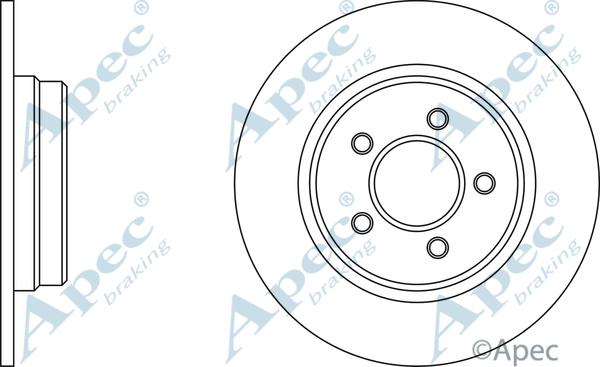 APEC DSK2938 - Disque de frein cwaw.fr