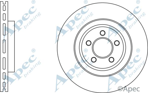 APEC DSK2937 - Disque de frein cwaw.fr