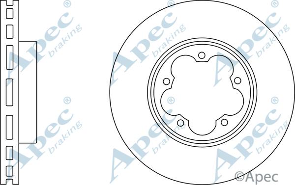 APEC DSK2975 - Disque de frein cwaw.fr