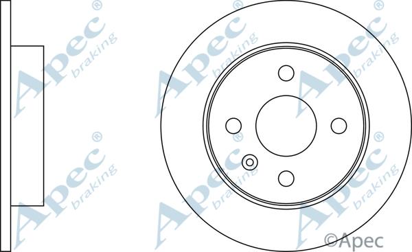 APEC DSK297 - Disque de frein cwaw.fr