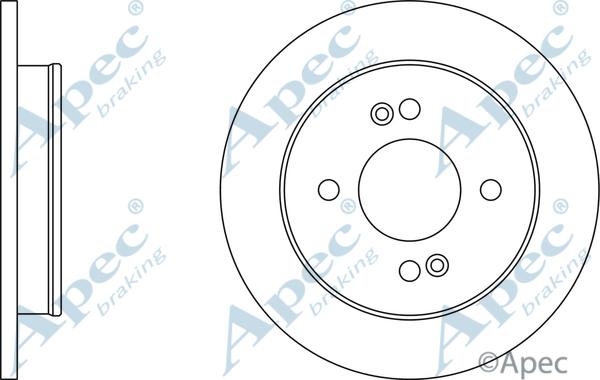 APEC DSK2496 - Disque de frein cwaw.fr