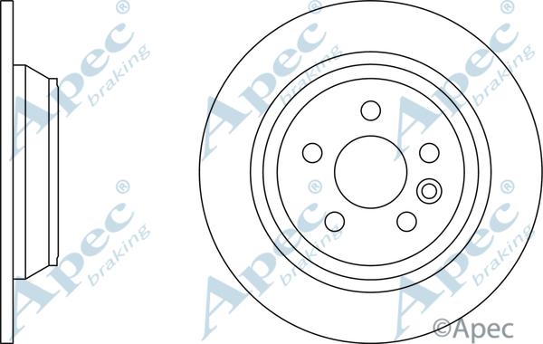 APEC DSK2491 - Disque de frein cwaw.fr