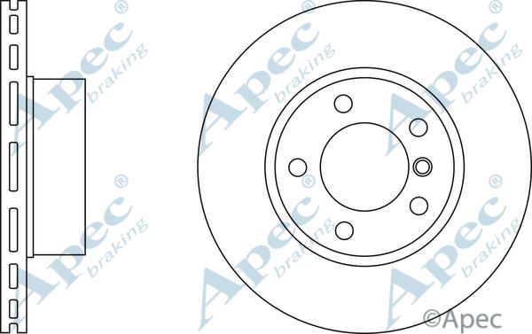 APEC DSK2459 - Disque de frein cwaw.fr