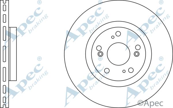 APEC DSK2463 - Disque de frein cwaw.fr