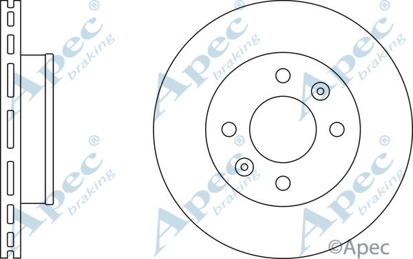 APEC DSK2408 - Disque de frein cwaw.fr