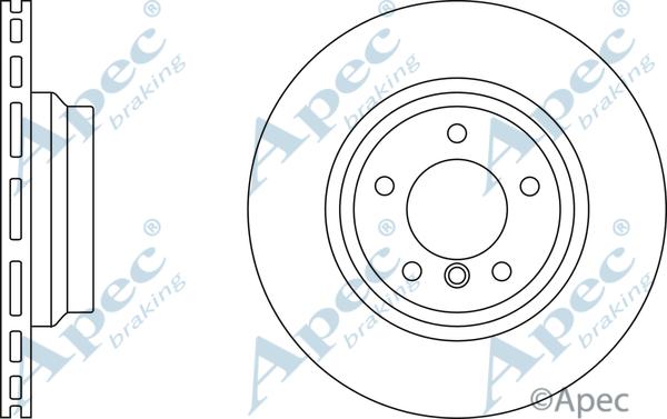 APEC DSK2413 - Disque de frein cwaw.fr