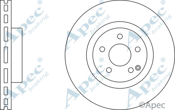 APEC DSK2417 - Disque de frein cwaw.fr