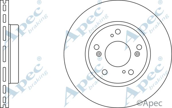 APEC DSK2432 - Disque de frein cwaw.fr