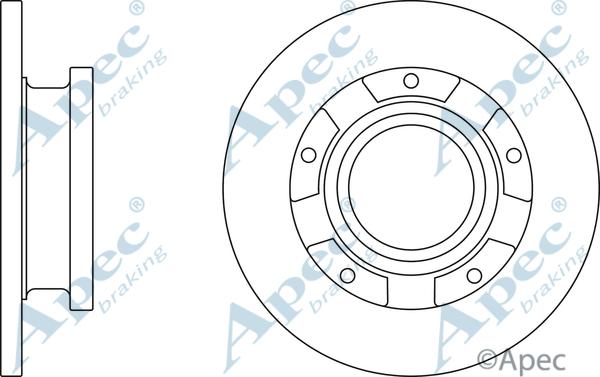 APEC DSK2978 - Disque de frein cwaw.fr