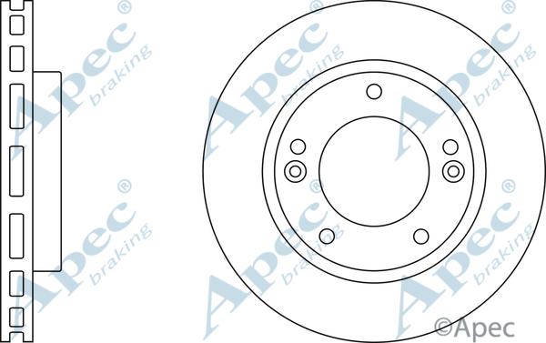 APEC DSK2421 - Disque de frein cwaw.fr