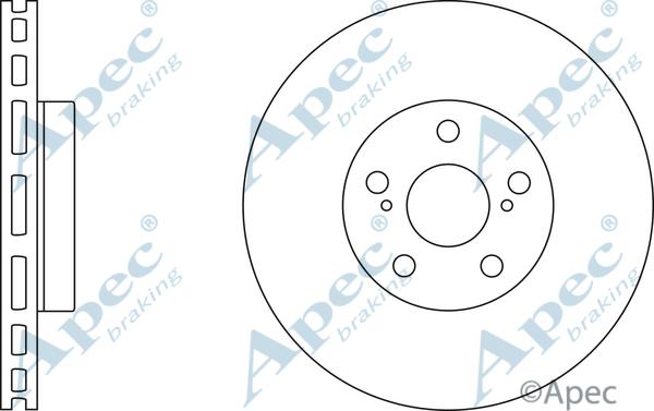 APEC DSK2471 - Disque de frein cwaw.fr