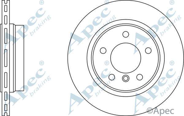 APEC DSK2478 - Disque de frein cwaw.fr