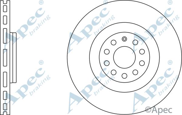 APEC DSK2473 - Disque de frein cwaw.fr