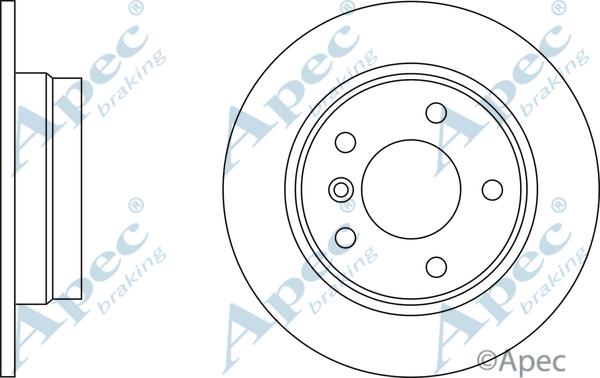 APEC DSK2477 - Disque de frein cwaw.fr