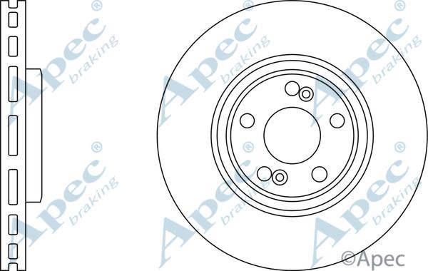 APEC DSK2590 - Disque de frein cwaw.fr