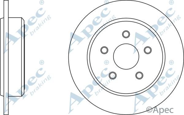 APEC DSK2562 - Disque de frein cwaw.fr