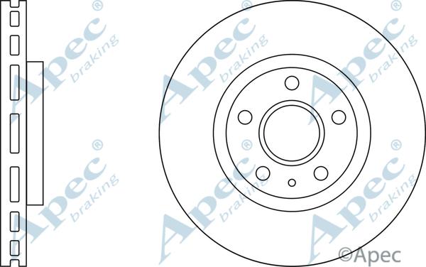 APEC DSK2699 - Disque de frein cwaw.fr