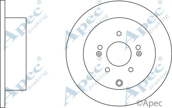 APEC DSK2694 - Disque de frein cwaw.fr