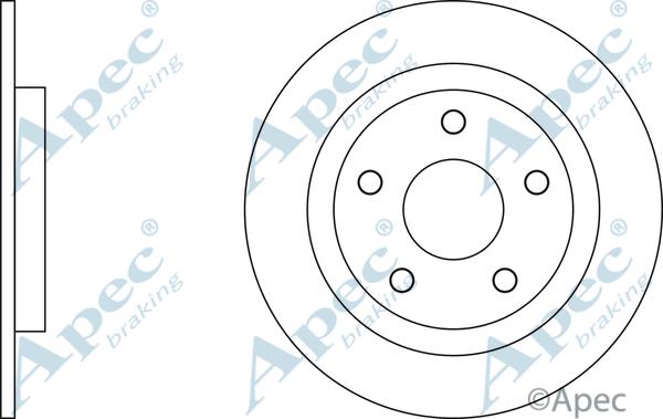 APEC DSK2690 - Disque de frein cwaw.fr