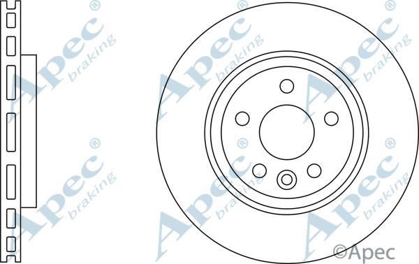 APEC DSK2692 - Disque de frein cwaw.fr