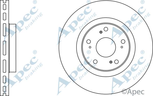 APEC DSK2649 - Disque de frein cwaw.fr