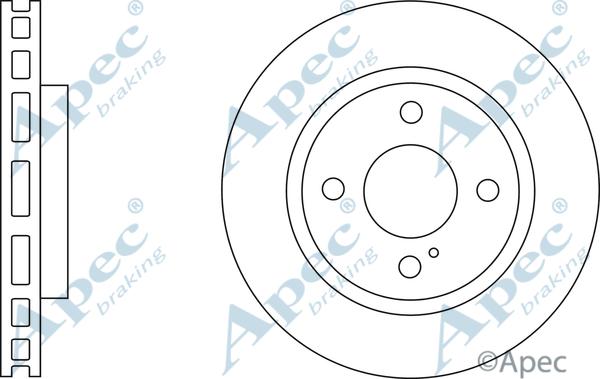 APEC DSK2647 - Disque de frein cwaw.fr