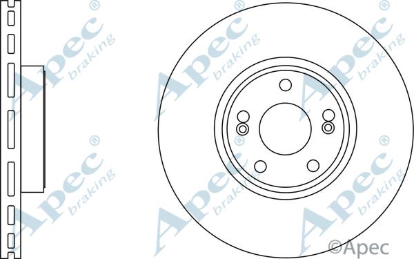 APEC DSK2653 - Disque de frein cwaw.fr