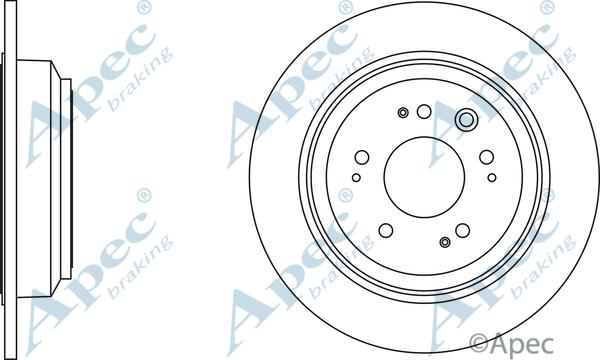 APEC DSK2652 - Disque de frein cwaw.fr