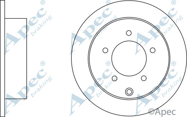 APEC DSK2667 - Disque de frein cwaw.fr