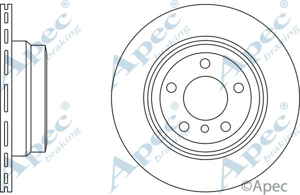 APEC DSK2601 - Disque de frein cwaw.fr