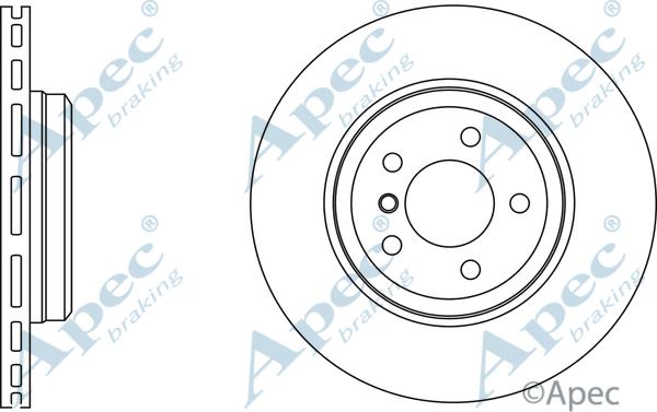 APEC DSK2607B - Disque de frein cwaw.fr