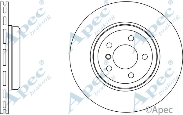 APEC DSK2607 - Disque de frein cwaw.fr