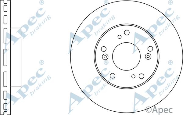 APEC DSK2618 - Disque de frein cwaw.fr