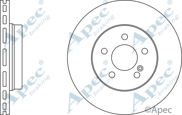 APEC DSK2613 - Disque de frein cwaw.fr