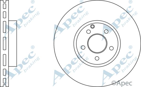 APEC DSK2617 - Disque de frein cwaw.fr