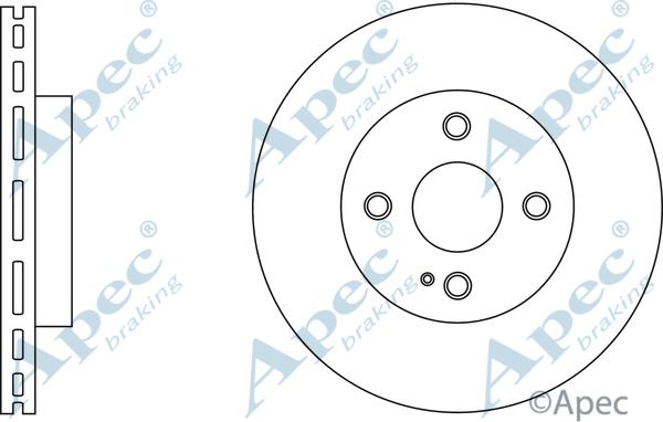 APEC DSK2630 - Disque de frein cwaw.fr