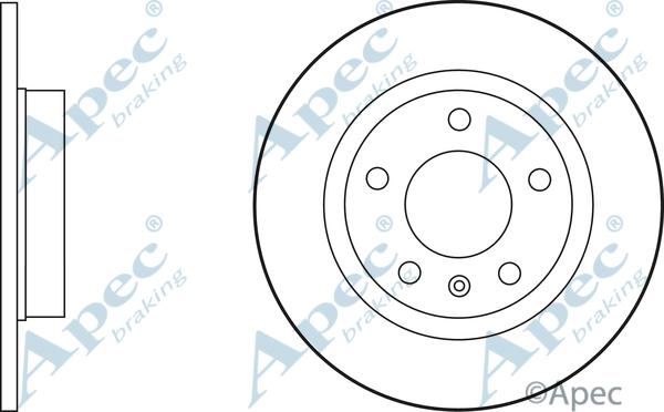 APEC DSK2620 - Disque de frein cwaw.fr