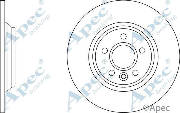 APEC DSK2621 - Disque de frein cwaw.fr