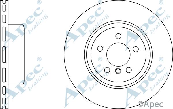 APEC DSK2622 - Disque de frein cwaw.fr