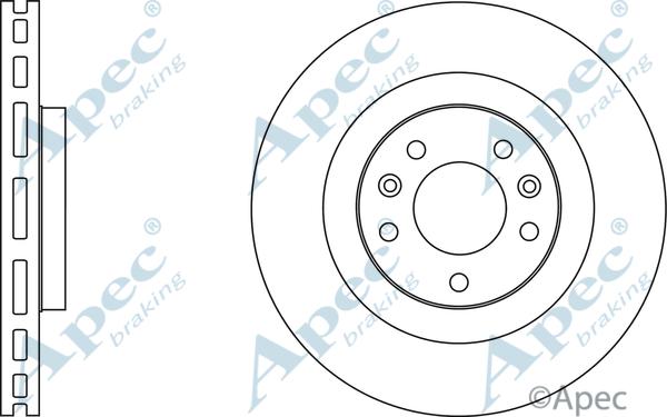 APEC DSK2679 - Disque de frein cwaw.fr