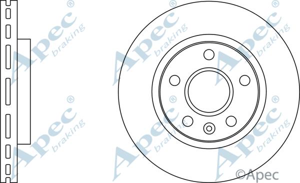 APEC DSK2674 - Disque de frein cwaw.fr