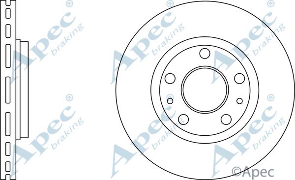 APEC DSK2676 - Disque de frein cwaw.fr