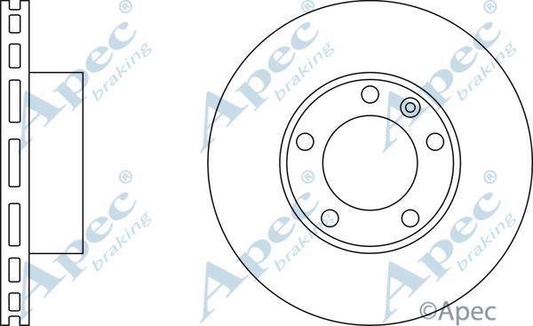 APEC DSK2092 - Disque de frein cwaw.fr