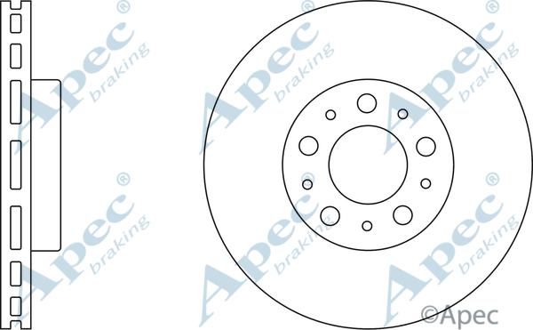 APEC DSK2051 - Disque de frein cwaw.fr