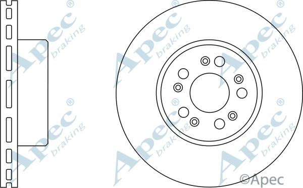 APEC DSK2001 - Disque de frein cwaw.fr