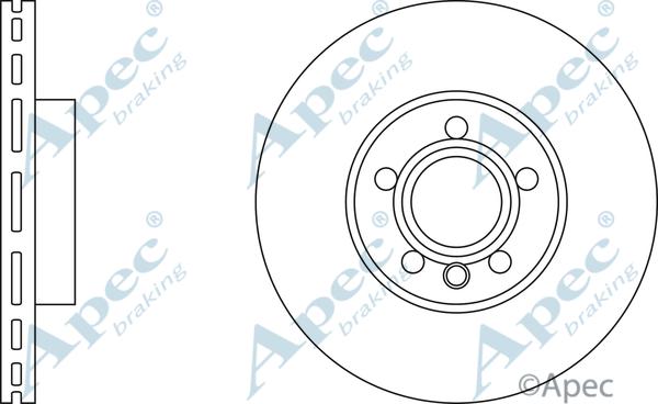 APEC DSK2088 - Disque de frein cwaw.fr